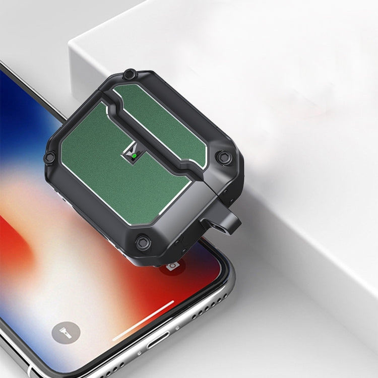 Mecha Hardware Earphone Protective Case with Hook