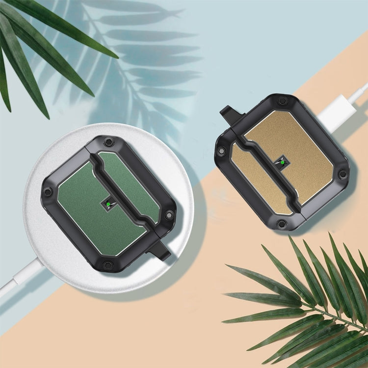 Mecha Hardware Earphone Protective Case with Hook