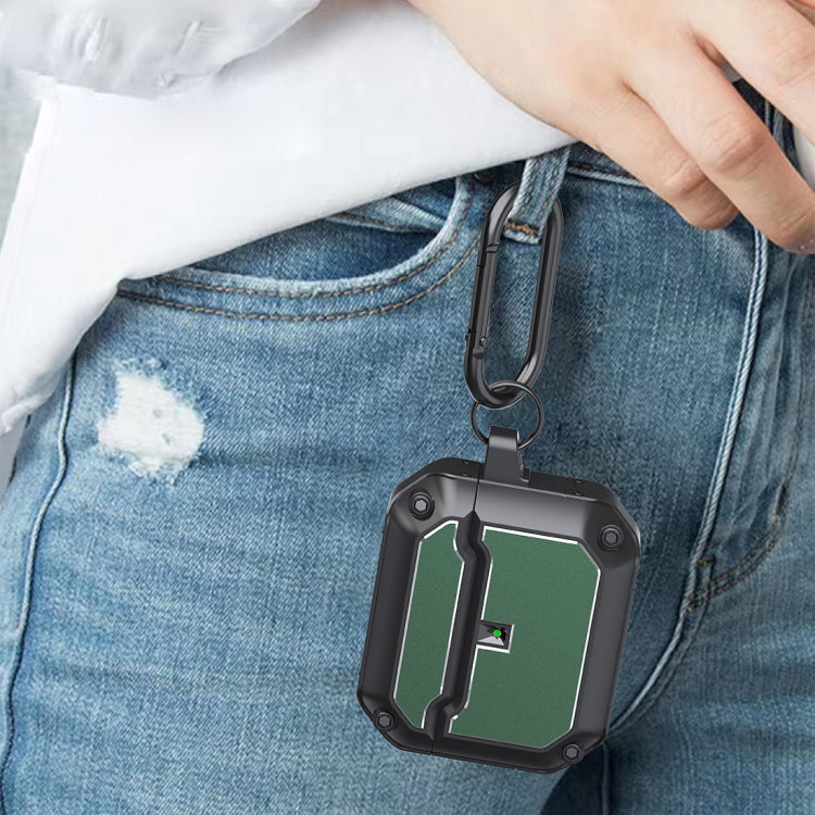 Mecha Hardware Earphone Protective Case with Hook