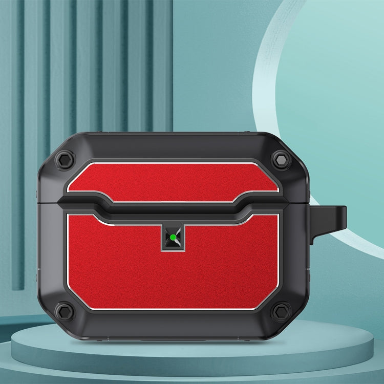 Mecha Hardware Earphone Protective Case with Hook, For AirPods 2 / 1, For AirPods Pro, For Samsung Galaxy Buds 2 / Buds Pro / Buds Live / Buds 2 Pro, For AirPods 3