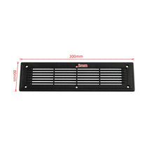 Load image into Gallery viewer, 300x80mm RV / Bus Straight Louver Vent with Screws, A6793