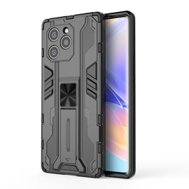 Supersonic PC + TPU Phone Case with Holder, For Honor 60 SE, For Xiaomi Redmi Note 11 4G / Note 11S