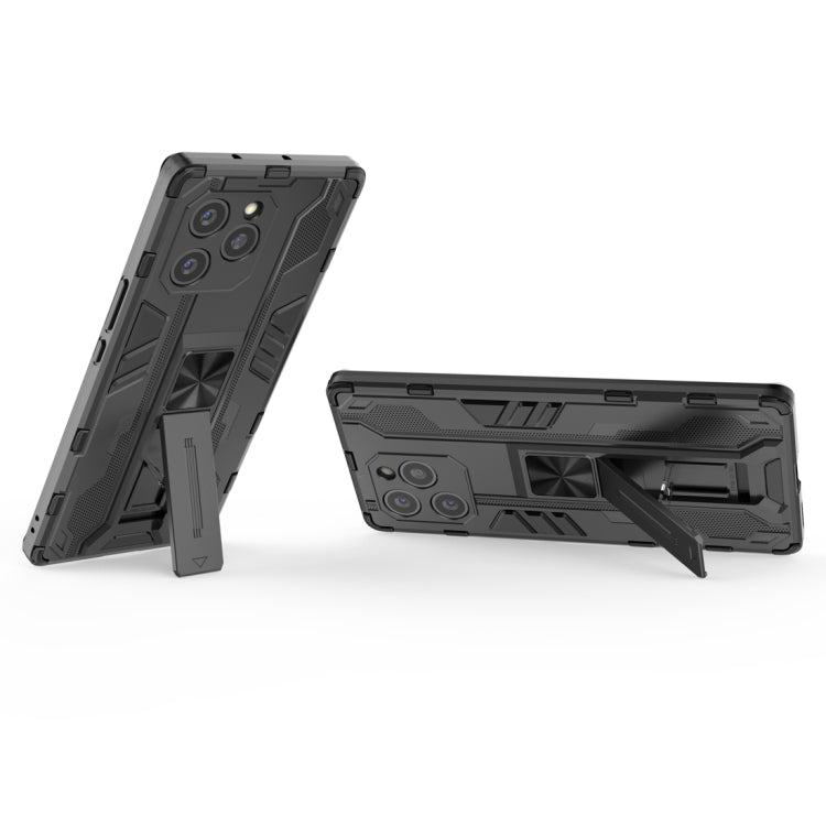 Supersonic PC + TPU Phone Case with Holder, For Honor 60 SE, For Xiaomi Redmi Note 11 4G / Note 11S