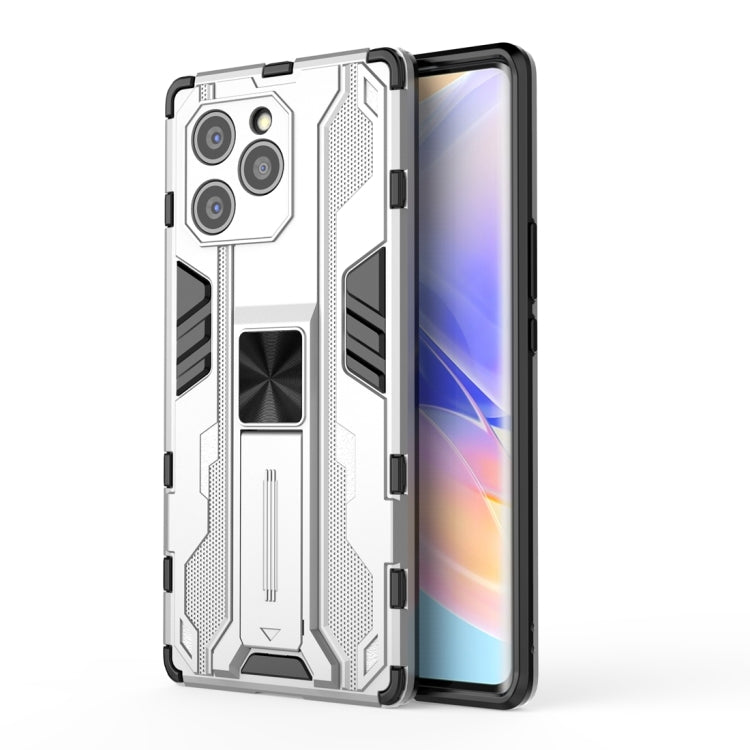 Supersonic PC + TPU Phone Case with Holder, For Honor 60 SE, For Xiaomi Redmi Note 11 4G / Note 11S