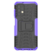 Load image into Gallery viewer, Tire Texture Shockproof TPU+PC Phone Case with Holder, For Samsung Galaxy A13 4G