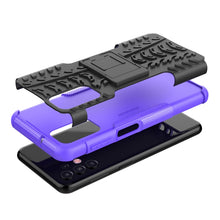 Load image into Gallery viewer, Tire Texture Shockproof TPU+PC Phone Case with Holder, For Samsung Galaxy A13 4G