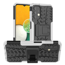 Load image into Gallery viewer, Tire Texture Shockproof TPU+PC Phone Case with Holder, For Samsung Galaxy A13 4G