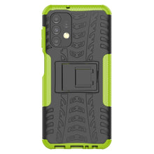 Load image into Gallery viewer, Tire Texture Shockproof TPU+PC Phone Case with Holder, For Samsung Galaxy A13 4G