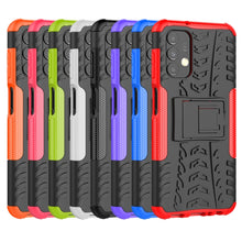 Load image into Gallery viewer, Tire Texture Shockproof TPU+PC Phone Case with Holder, For Samsung Galaxy A13 4G