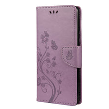 Load image into Gallery viewer, Butterfly Flower Pattern Flip Leather Phone Case, For Samsung Galaxy A23 5G