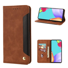 Load image into Gallery viewer, Skin Feel Splicing Leather Phone Case, For Samsung Galaxy A23 5G