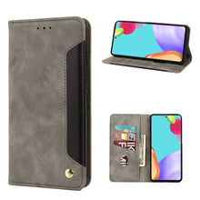 Load image into Gallery viewer, Skin Feel Splicing Leather Phone Case, For Samsung Galaxy A23 5G