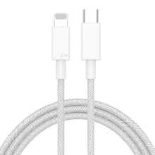 Load image into Gallery viewer, 27W PD USB-C / Type-C to 8 Pin Fast Charging Braided Data Cable, Cable Length: 1m, 27W