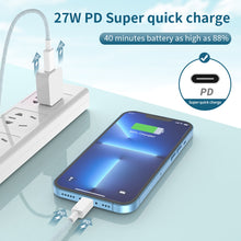 Load image into Gallery viewer, 27W PD USB-C / Type-C to 8 Pin Fast Charging Braided Data Cable, Cable Length: 1m, 27W