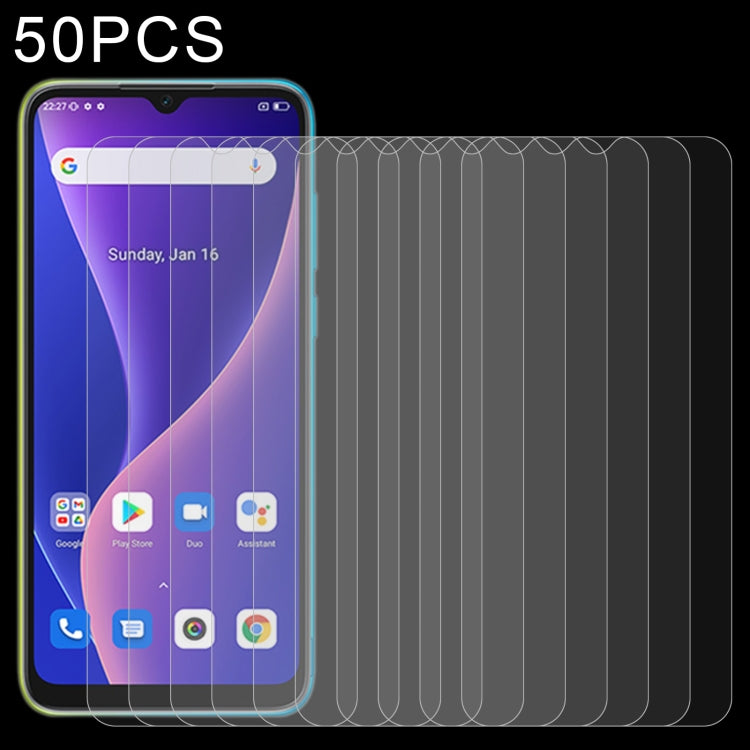 50 PCS 0.26mm 9H 2.5D Tempered Glass Film, For OPPO Find X5 (50 PCS), For OPPO Find X5 Lite (50 PCS), For Itel A27 (50 PCS), For Blackview OSCAL C60 (50 PCS), For Blackview A55 Pro (50 PCS), For ZTE Blade A51s (50 PCS)
