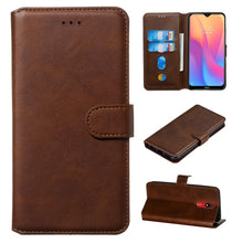 Load image into Gallery viewer, Classic Calf Texture Horizontal Flip PU Leather Case, with Holder &amp; Card Slots &amp; Wallet, For Xiaomi Mi Note 10 / Note 10 Pro / CC9 Pro, For Xiaomi Redmi Note 8T, For Xiaomi Mi 9 Pro, For Xiaomi Redmi 8A / Redmi 8, For Vivo Y19 / U3                     ...