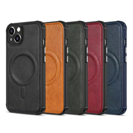 Crazy Horse Cowhide Leather Magnetic Phone Case, For iPhone 13 mini, For iPhone 13, For iPhone 13 Pro, For iPhone 13 Pro Max, For iPhone 12, For iPhone 12 Pro, For iPhone 12 Pro Max, For iPhone 11 Pro, For iPhone 11 Pro Max, For iPhone 11