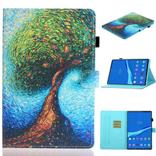 Load image into Gallery viewer, Painted Left and Right Flat Leather Tablet Case, For Samsung Galaxy Tab A8 10.5 2021