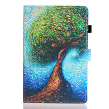 Load image into Gallery viewer, Painted Left and Right Flat Leather Tablet Case, For Samsung Galaxy Tab A8 10.5 2021
