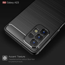 Load image into Gallery viewer, Brushed Texture Carbon Fiber TPU Phone Case, For Samsung Galaxy A23 5G, For Xiaomi Redmi K50 Pro, For Xiaomi Redmi K50