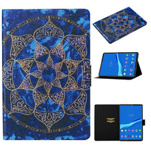 Load image into Gallery viewer, Voltage Texture Coloured Drawing Pattern Leather Tablet Case, For Samsung Galaxy Tab A8 10.5 2021