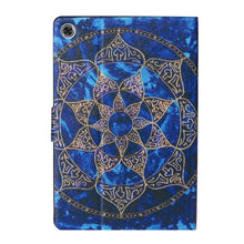 Load image into Gallery viewer, Voltage Texture Coloured Drawing Pattern Leather Tablet Case, For Samsung Galaxy Tab A8 10.5 2021