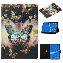 Load image into Gallery viewer, Voltage Texture Coloured Drawing Pattern Leather Tablet Case, For Samsung Galaxy Tab A8 10.5 2021