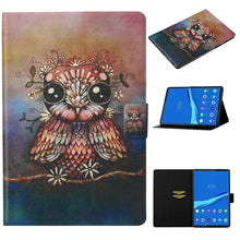Load image into Gallery viewer, Voltage Texture Coloured Drawing Pattern Leather Tablet Case, For Samsung Galaxy Tab A8 10.5 2021