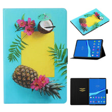 Load image into Gallery viewer, Voltage Texture Coloured Drawing Pattern Leather Tablet Case, For Samsung Galaxy Tab A8 10.5 2021