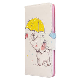 Colored Drawing Pattern Horizontal Flip Leather Case with Holder & Card Slots & Wallet, For Galaxy A51, For Galaxy S20, For Galaxy S20+, For Galaxy S20 Ultra, For Galaxy A71