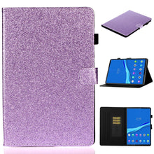 Load image into Gallery viewer, Varnish Glitter Powder Leather Tablet Case, For Samsung Galaxy Tab A8 10.5 2021