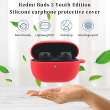 Load image into Gallery viewer, Silicone Earphone Protective Case with Hook, For Xiaomi Redmi Buds 3 Lite