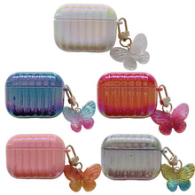 Load image into Gallery viewer, Color Plated PC Earphone Case with Butterfly Clasp, For AirPods Pro