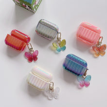 Load image into Gallery viewer, Color Plated PC Earphone Case with Butterfly Clasp, For AirPods Pro