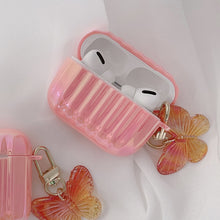 Load image into Gallery viewer, Color Plated PC Earphone Case with Butterfly Clasp, For AirPods Pro