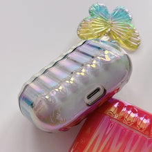 Load image into Gallery viewer, Color Plated PC Earphone Case with Butterfly Clasp, For AirPods Pro