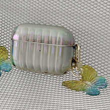 Load image into Gallery viewer, Color Plated PC Earphone Case with Butterfly Clasp, For AirPods Pro