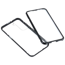 Load image into Gallery viewer, HD Magnetic Metal Tempered Glass Phone Case, For Samsung Galaxy S22 5G