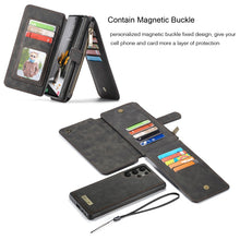 Load image into Gallery viewer, CaseMe-007 Detachable Multifunctional Leather Phone Case, For Samsung Galaxy S22 Ultra 5G