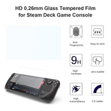 Load image into Gallery viewer, 0.26mm 9H 2.5D Tempered Glass Film, For Deck Game Console (1 PC)