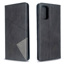 Load image into Gallery viewer, Rhombus Texture Horizontal Flip Magnetic Leather Case with Holder &amp; Card Slots, For Galaxy S20, For Galaxy A71, For Galaxy S20+, For Galaxy S20 Ultra