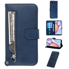 Load image into Gallery viewer, Fashion Calf Texture Zipper Horizontal Flip PU Leather Case, with Holder &amp; Card Slots &amp; Wallet, For Xiaomi Redmi Note 8, For Xiaomi Redmi Note 8 Pro, For Galaxy A10s, For Galaxy A20s
