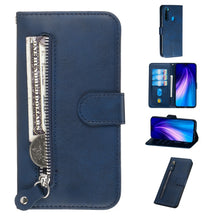 Load image into Gallery viewer, Fashion Calf Texture Zipper Horizontal Flip PU Leather Case, with Holder &amp; Card Slots &amp; Wallet, For Xiaomi Redmi Note 8, For Xiaomi Redmi Note 8 Pro, For Galaxy A10s, For Galaxy A20s
