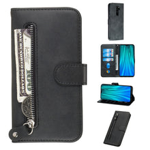 Load image into Gallery viewer, Fashion Calf Texture Zipper Horizontal Flip PU Leather Case, with Holder &amp; Card Slots &amp; Wallet, For Xiaomi Redmi Note 8, For Xiaomi Redmi Note 8 Pro, For Galaxy A10s, For Galaxy A20s