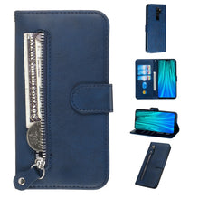 Load image into Gallery viewer, Fashion Calf Texture Zipper Horizontal Flip PU Leather Case, with Holder &amp; Card Slots &amp; Wallet, For Xiaomi Redmi Note 8, For Xiaomi Redmi Note 8 Pro, For Galaxy A10s, For Galaxy A20s