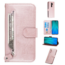 Load image into Gallery viewer, Fashion Calf Texture Zipper Horizontal Flip PU Leather Case, with Holder &amp; Card Slots &amp; Wallet, For Xiaomi Redmi Note 8, For Xiaomi Redmi Note 8 Pro, For Galaxy A10s, For Galaxy A20s