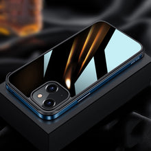 Load image into Gallery viewer, SULADA Metal Frame + Nano Glass + TPU Phone Case, For iPhone 13 mini, For iPhone 13, For iPhone 13 Pro, For iPhone 13 Pro Max
