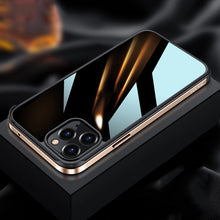 Load image into Gallery viewer, SULADA Metal Frame + Nano Glass + TPU Phone Case, For iPhone 13 mini, For iPhone 13, For iPhone 13 Pro, For iPhone 13 Pro Max