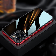 Load image into Gallery viewer, SULADA Metal Frame + Nano Glass + TPU Phone Case, For iPhone 13 mini, For iPhone 13, For iPhone 13 Pro, For iPhone 13 Pro Max