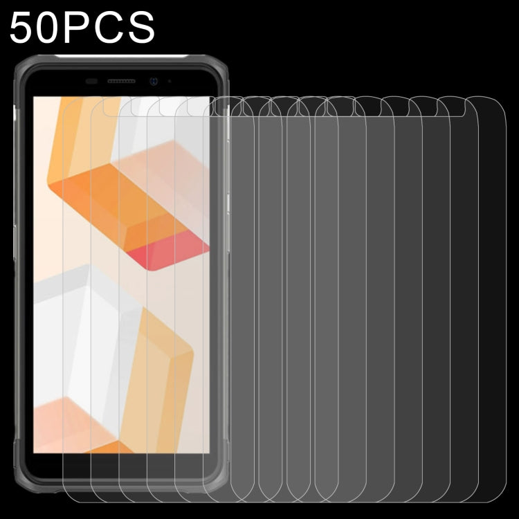 50 PCS 0.26mm 9H 2.5D Tempered Glass Film, For Doogee V20 5G (50 PCS), For Ulefone Armor X10 (50 PCS), For Oukitel WP16 (50 PCS), For Wiko T3 (50 PCS), For Blackview A55 (50 PCS), For Oukitel K15 Pro (50 PCS), For Ulefone Note 13P (50 PCS)             ...